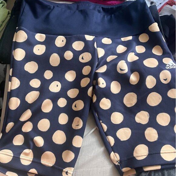 Farm Rio X Adidas High Rise Bike Shorts Size 3X - Picture 2 of 2